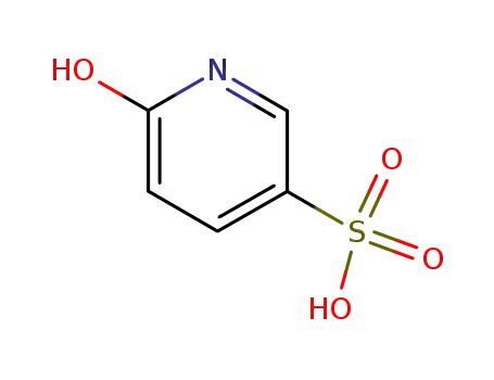 Molecular Structure of 6684-46-4 (6-HYDROXY-3-PYRIDINESULPHONIC ACID)