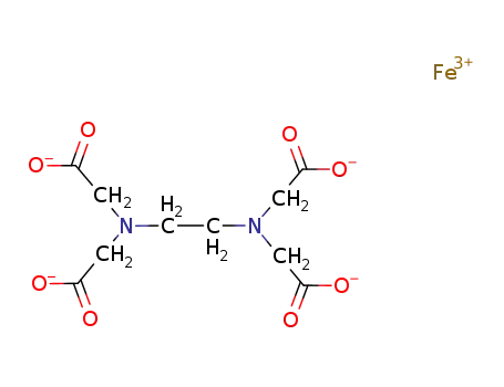 Molecular Structure of 15275-07-7 (Fe(III)-EDTA)