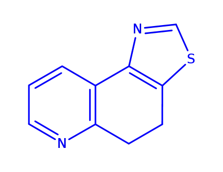 Molecular Structure of 153260-27-6 (4,5-dihydro[1,3]thiazolo[4,5-f]quinoline)