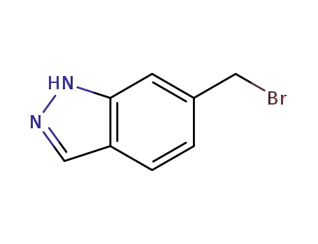 Molecular Structure of 152626-91-0 (6-BROMOMETHYL INDAZOLE)