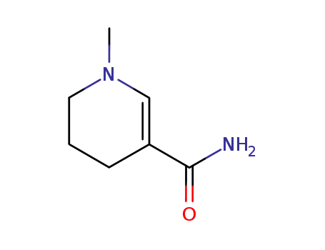 Molecular Structure of 14996-98-6 (3-Pyridinecarboxamide,1,4,5,6-tetrahydro-1-methyl-(9CI))
