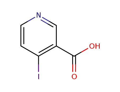 Molecular Structure of 15366-63-9 (4-IODONICOTINIC ACID)