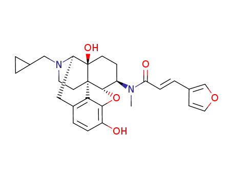 Molecular Structure of 152657-84-6 (NALFURAFINE)