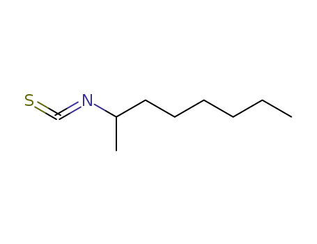 Molecular Structure of 69626-80-8 (2-OCTYL ISOTHIOCYANATE)