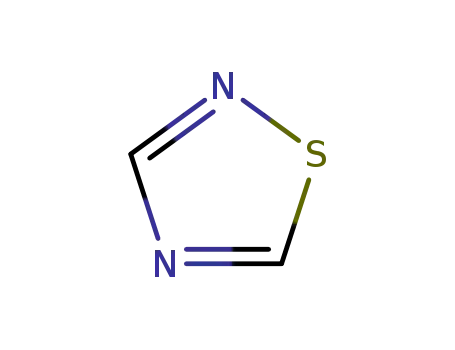 Molecular Structure of 288-92-6 (1,2,4-Thiadiazole)