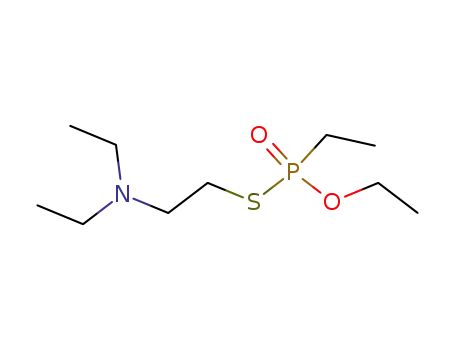 Molecular Structure of 21738-25-0 (O,O-DIETHYL-S-[2-(DIETHYLAMINO)ETHYL]PHOSPHONOTHIOATE)