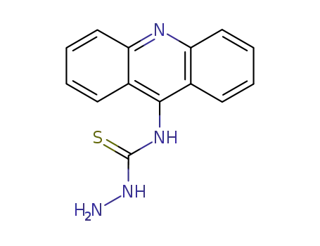 Molecular Structure of 29023-84-5 (N-acridin-9-ylhydrazinecarbothioamide)