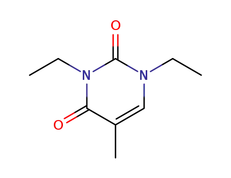 Molecular Structure of 21472-93-5 (1,3-DIETHYLTHYMINE)