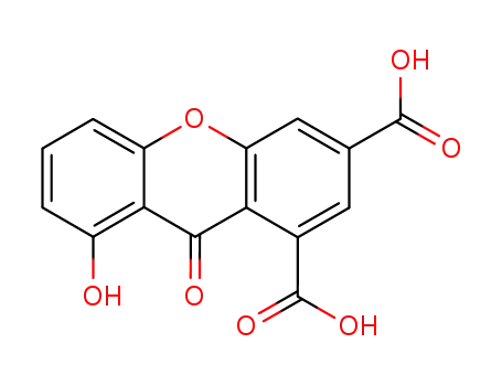 8-Hydroxy-9-oxo-9H-xanthene-1,3-dicarboxylic acid