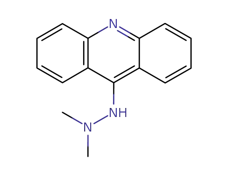 Molecular Structure of 28846-35-7 (9-(2,2-dimethylhydrazinyl)acridine)