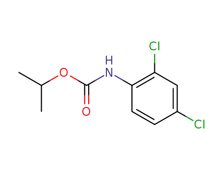 Molecular Structure of 2150-25-6 (propan-2-yl (2,4-dichlorophenyl)carbamate)