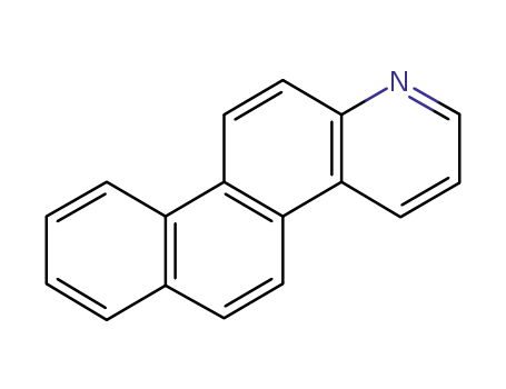 Molecular Structure of 218-08-6 (Naphtho[2,1-f]quinoline)