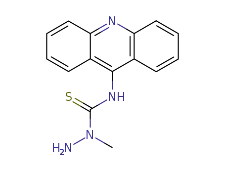 Molecular Structure of 28846-37-9 (N-acridin-9-yl-1-methylhydrazinecarbothioamide)