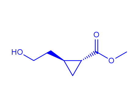 (1S*,2R*)-methyl 2-(2-hydroxyethyl)cyclopropanecarboxylate