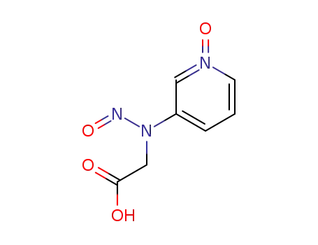 Molecular Structure of 28733-50-8 (Glycine, N-nitroso-N-3-pyridyl-, 1-oxide (8CI))