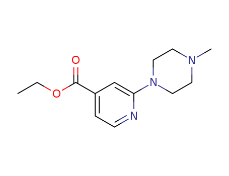 2-(4-METHYL-1-PIPERAZINYL)-PYRIDINE-4-CARBOXYLIC ACID ETHYL ESTER