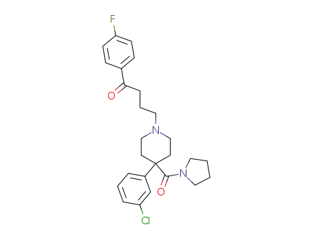 Molecular Structure of 2924-46-1 (Haloperidine)
