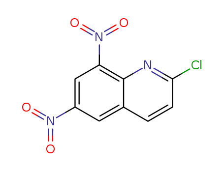 Molecular Structure of 296759-28-9 (2-CHLORO-6,8-DINITRO-QUINOLINE)