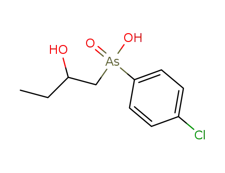 Molecular Structure of 21905-36-2 ((4-chlorophenyl)(2-hydroxybutyl)arsinic acid)