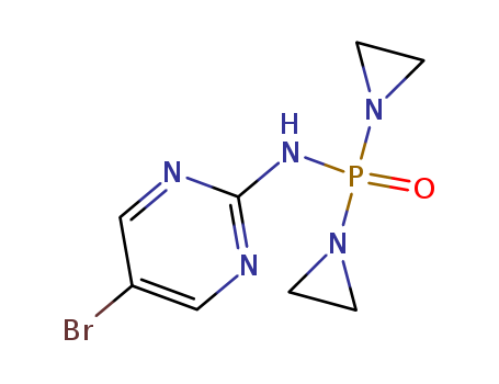 2937-23-7,P,P-bis(aziridin-1-yl)-N-(5-bromopyrimidin-2-yl)phosphinic amide,