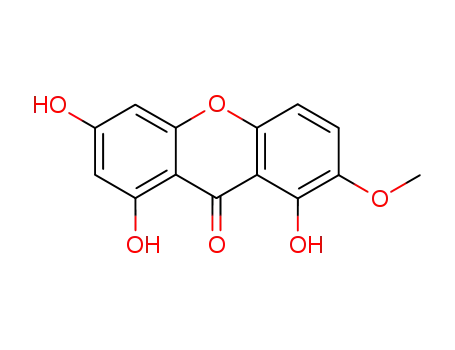 9H-Xanthen-9-one,1,6,8-trihydroxy-2-methoxy-