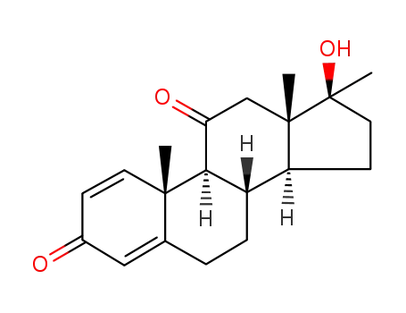 17β-hydroxy-17α-methylandrost-1,4-dien-3,11-dione
