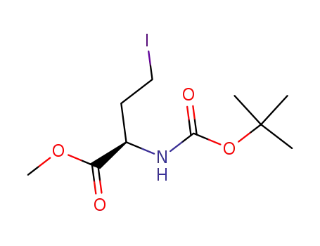 Molecular Structure of 219752-75-7 ((R)-Boc-γ-Iodo-Abu-OMe)