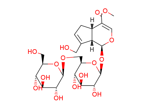 Cyclopenta[c]pyran-4-carboxylicacid, 1-[(6-O-b-D-glucopyranosyl-b-D-glucopyranosyl)oxy]-1,4a,5,7a-tetrahydro-7-(hydroxymethyl)-,methyl ester, (1S,4aS,7aS)-