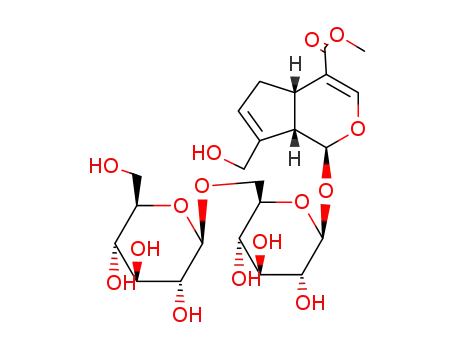Molecular Structure of 29307-60-6 (genipin 1-gentiobioside)