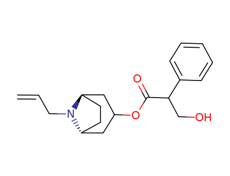 Benzeneacetic acid, a-(hydroxymethyl)-,(3-endo)-8-(2-propen-1-yl)-8-azabicyclo[3.2.1]oct-3-yl ester