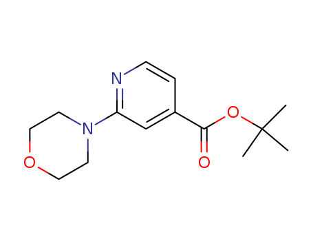 2-(4-MORPHOLINYL)-PYRIDINE-4-CARBOXYLIC ACID TERT-BUTYL ESTER