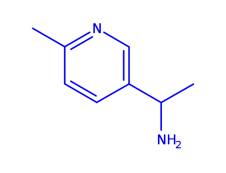 Molecular Structure of 92295-43-7 (1-(6-METHYLPYRIDIN-3-YL)ETHANAMINE)