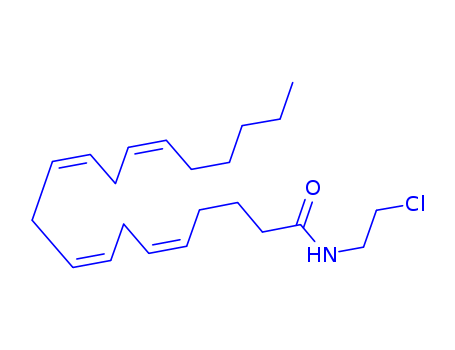 5,8,11,14-Eicosatetraenamide,N-(2-chloroethyl)-, (5Z,8Z,11Z,14Z)-(220556-69-4)