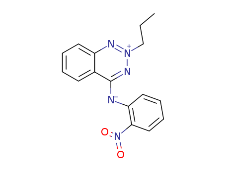 29365-98-8,4-[(2-nitrophenyl)amino]-2-propyl-1,2,3-benzotriazin-2-ium,1,2,3-Benzotriazinium,4-(o-nitroanilino)-2-propyl-, hydroxide, inner salt (8CI); NSC 138661