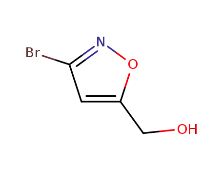 Molecular Structure of 25742-00-1 (3-BROMO-5-HYDROXYMETHYLISOXAZOLE)