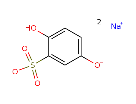 Molecular Structure of 29632-98-2 (sodium 2,5-dihydroxybenzenesulfonate)