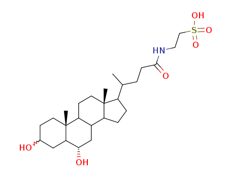 124612-77-7,Ethanesulfonic acid,2-[[(3a,5b,6b)-3,6-dihydroxy-24-oxocholan-24-yl]amino]- (9CI),Cholane,ethanesulfonic acid deriv.; Tauromurocholic acid