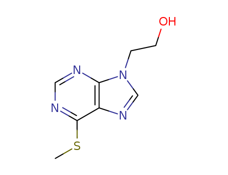 9H-Purine-9-ethanol,6-(methylthio)- cas  298-98-6
