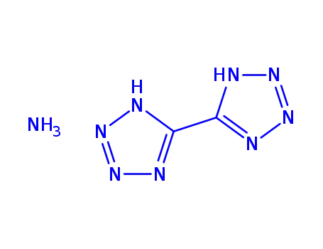 Molecular Structure of 3021-02-1 (5,5'-Bis-1H-tetrazole diammonium salt)