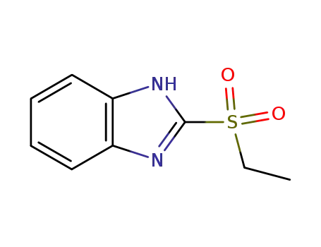 Molecular Structure of 30192-40-6 (2-(ethylsulfonyl)-1H-benzimidazole)