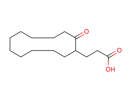 Molecular Structure of 22575-75-3 (3-(2-OXOCYCLODODECYL)PROPANOIC ACID)