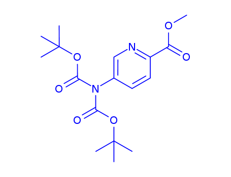 methyl 5-(N,N-di-tert-butyloxycarbonyl)amino-2-pyridinecarboxylate
