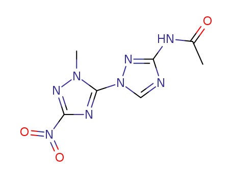 N-(2'-Methyl-5'-nitro-2'H-[1,3']bi[[1,2,4]triazolyl]-3-yl)-acetamide