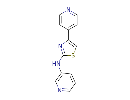 3-Pyridinamine,N-[4-(4-pyridinyl)-2-thiazolyl]-