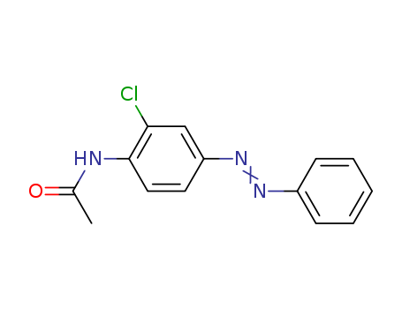 Acetamide,N-[2-chloro-4-(2-phenyldiazenyl)phenyl]-