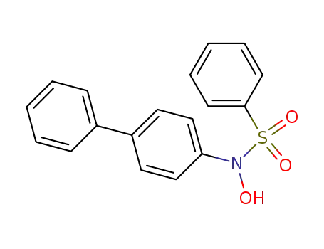 Molecular Structure of 29968-68-1 (N-4-Biphenylyl-N-hydroxybenzenesulfonamide)