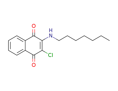 2-Chloro-3-(heptylamino)naphthalene-1,4-dione