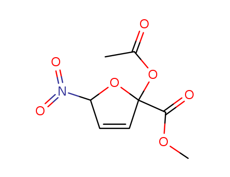 22401-53-2,methyl 2-(acetyloxy)-5-nitro-2,5-dihydrofuran-2-carboxylate,2-Furoicacid, 2,5-dihydro-2-hydroxy-5-nitro-, methyl ester, acetate (ester) (8CI)