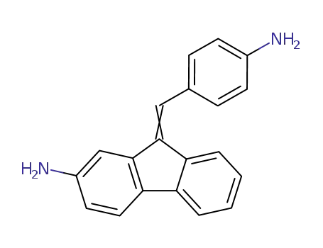 Molecular Structure of 30084-71-0 (9-(4-aminobenzylidene)-9H-fluoren-2-amine)