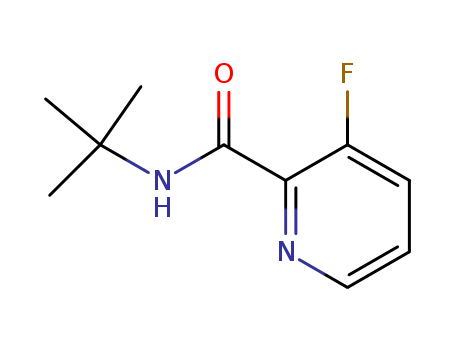 2-PYRIDINECARBOXAMIDE,N-(TERT-BUTYL)-3-FLUORO-